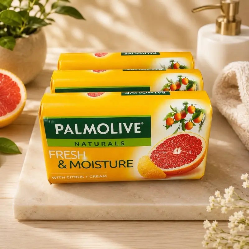 1 piece of Palmolive Natural Bar Soap, Gentle Cleansing Soap for Daily Use