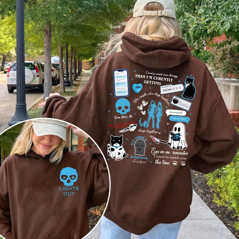 Lights Out Navessa Allen Doubled-Side Sweatshirt, Navessa Allen Shirt, Dark Romance & Bookish Merch, Smutty Readers Tee, Hoodie, Gift for Book Lovers