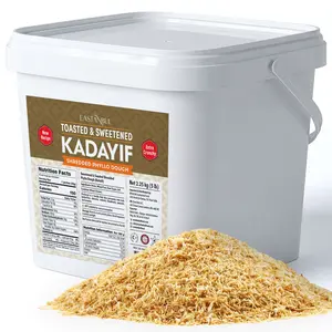 [EID SALE] Eastanbul Baked Kataifi, Sweetened Roasted Kadayif, Extra Crunchy Dessert Kataifi, Pre-Baked Crispy Pastry, 5lb, Kosher, Halal