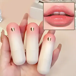 3-piece set of petal jelly lipsticks, long-lasting hydration, transparent and temperature-sensitive, perfect as a gift for Mother's Day, Valentine's Day, and other holidays