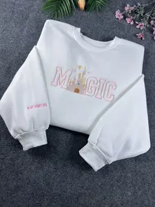 Embroidered Sweatshirt, Magic Kingdom Tee, Vintage  World Castle Shirt, 2026 Trip World, Gift For Her