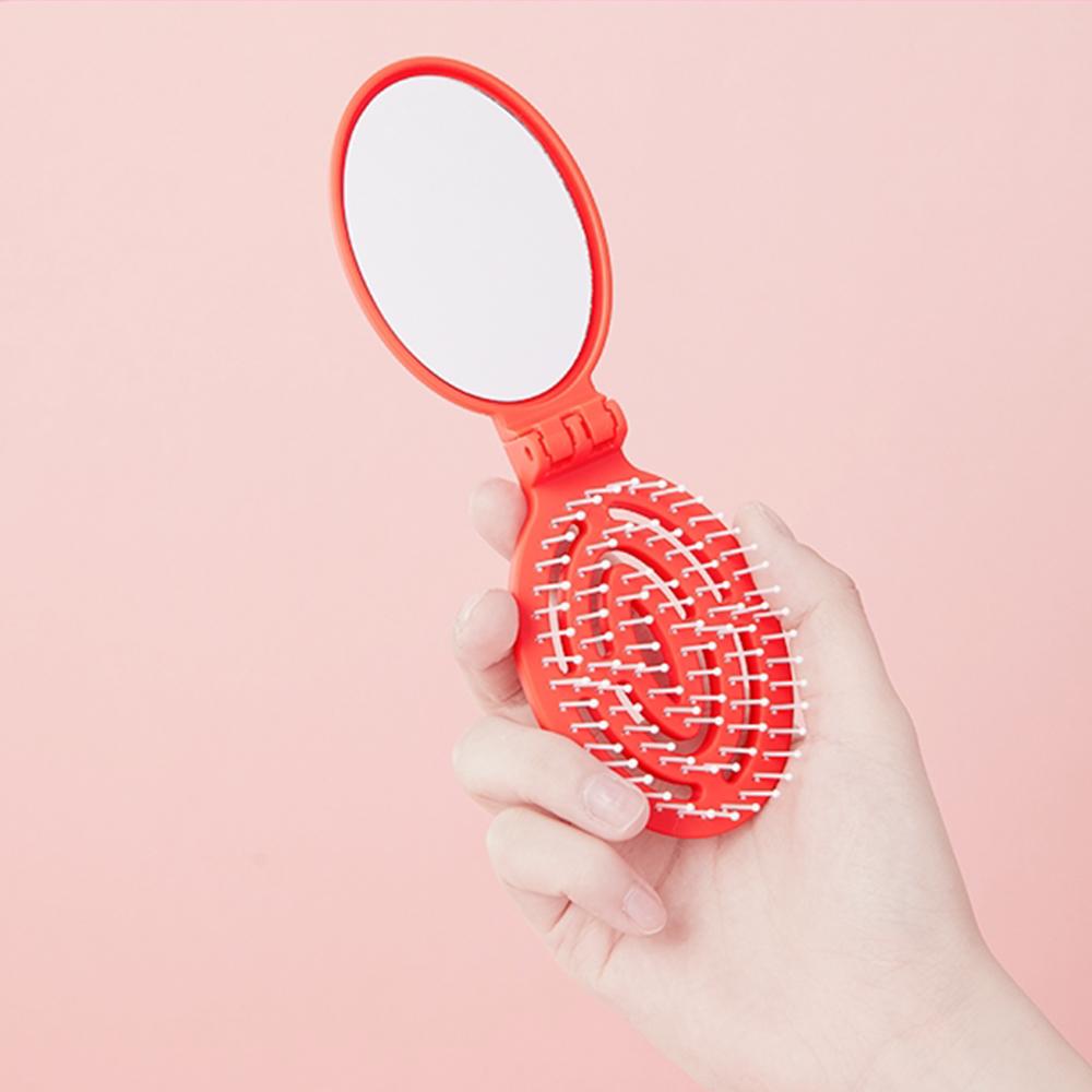 MINISO Folding Comb Hello Kitty Comb and Mirror in One Compact Portable