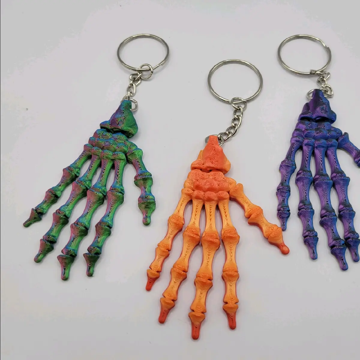 Flexi Skele Hand Keychains Flexi Skele Hand Keychains