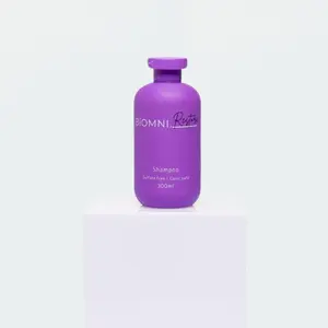 BiOMNI Restore Moisture Cleanse Shampoo - 300g Sulfate-Free Color-Safe Formula for Damaged Hair with Vitamin B, Rice Protein & Castor Oil
