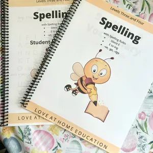 Spelling Rules- Spelling Workbook! Teachers guide and student notebook. Fluency, spelling rules, silent e, e to ing