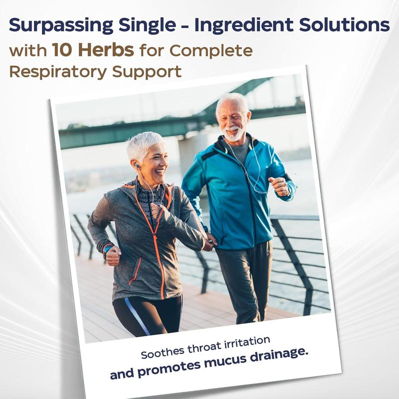 Liposomal Respiratory Relief Drops - Mullein Drops for Lungs with Elderberry, Licorice Root, and Slippery Elm Bark - Support Lung Cleanse and Mucus Relief - Suitable for Kids and Adults (1Pack)
