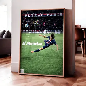 Edinson Cavani 'El Matador' Poster, Gift For Fans ( Unframed - Print Only )