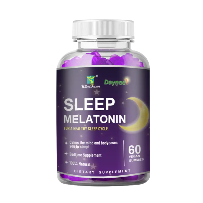 Daynee Sleep Melatonin Gummies 5mg - 6-in-1 Natural Sleep Aid with L-Theanine, Ashwagandha & Chamomile - Vegan, Strawberry Flavored Star Gummies - 60 Count Natural Sleep Gummies  -Sweet Strawberry Stars (Melatonin Free)