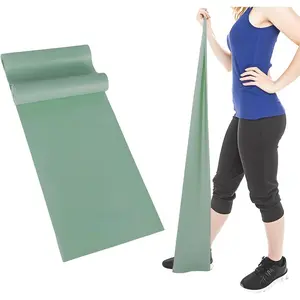 Workout Resistance Bands - Natural Latex Exercise Bands for Physical Therapy, Stretching, Yoga, Pilates, Strength Training & Home/Gym Fitness