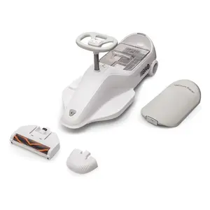 Vacuum Racer 12-Volt Kids Go Kart Ride-On with Remote Control and Detachable Parts for Safe and Fun Play