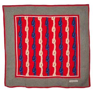 Pre-owned Tiffany & Co. 1 Small Leather Goods silk scarf GZ