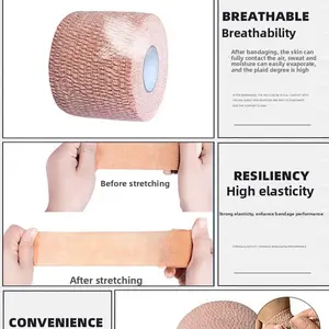 Finger Wrist Fixation Protective Tape Flexible Sports Elastic Bandage High Wrist Guard Sports Protector