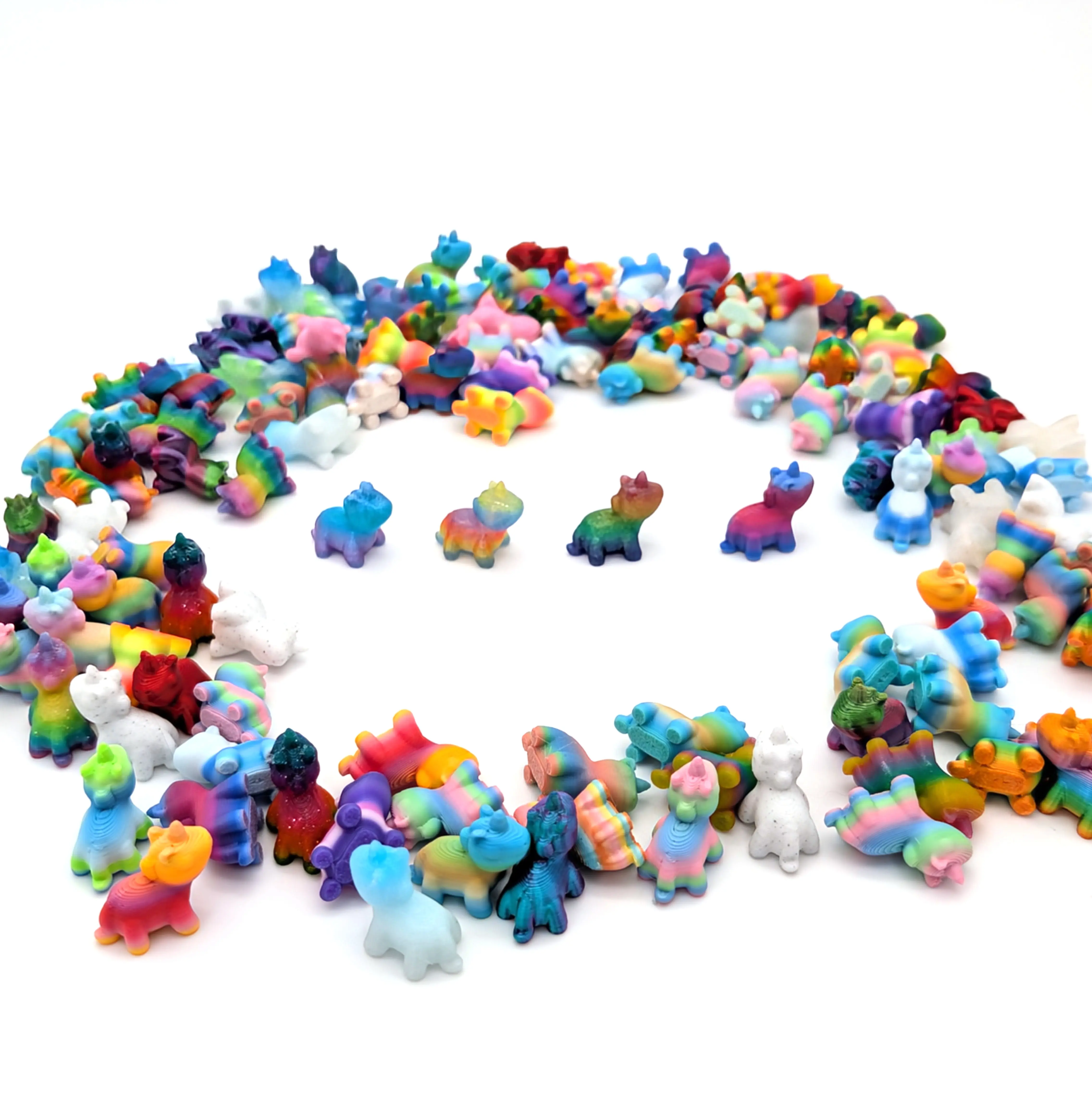 Tiny 3D Unicorn Figurines - Mini Magical Collectibles & Gifts Decoration Items
