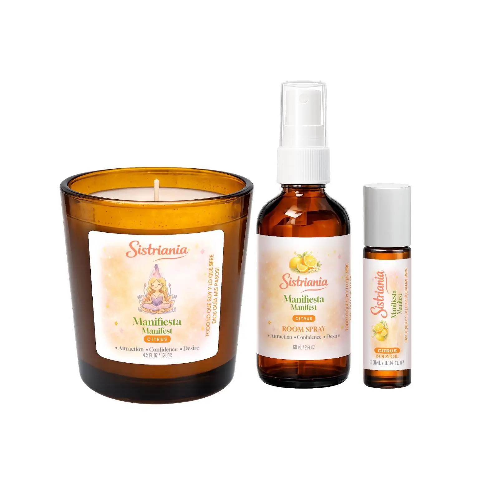 Sistriania Manifesta Trio Bundle - Citrus