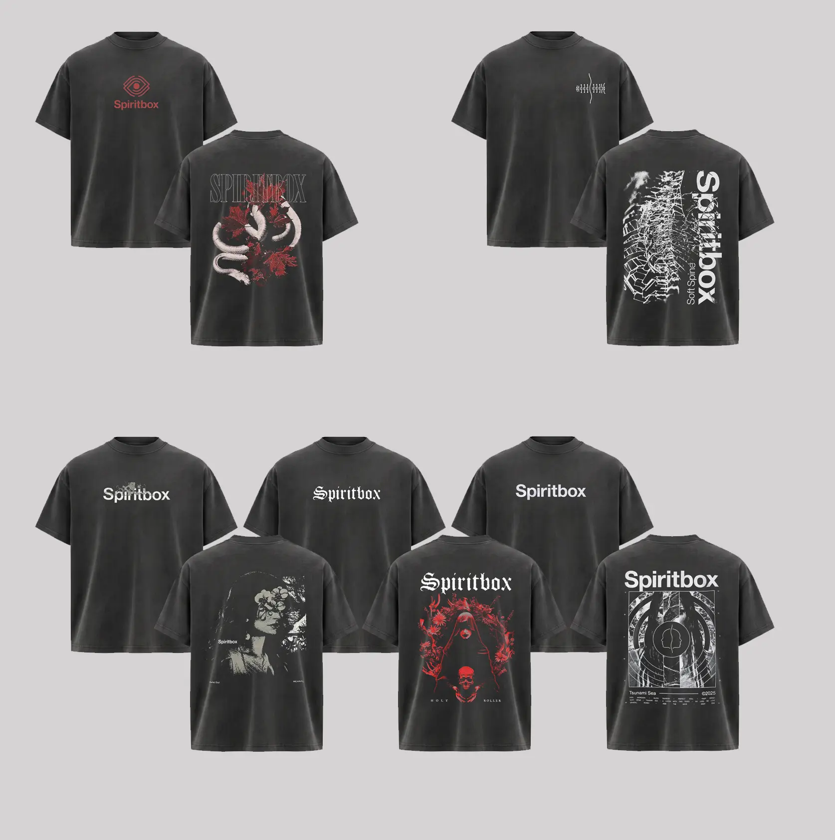 [Collection] ReTro Spiritbox Band T-Shirt ,  Spiritbox T-shirt , Rock Band Shirt , Comfor colors T-Shirt, Retro Music Tee, Rock Music Lover Shirt, Vintage Band Shirts Casual Fabric Fit Top , Top Men's and Women's Clothing