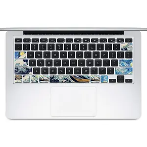 Apple Macbook Air Keyboard Stickers, Durable Replacement Keycaps, Easy DIY Installation, Fits Macbook Air 13.6 Inch M2/m3/m4/m5 Models