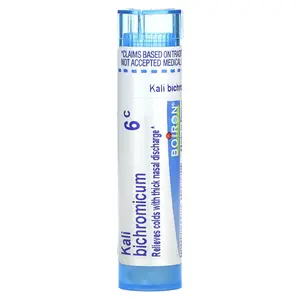 Boiron Kali Bichromicum, 6C, Cold Relief, Approx 80 Pellets | HSA/FSA Eligible