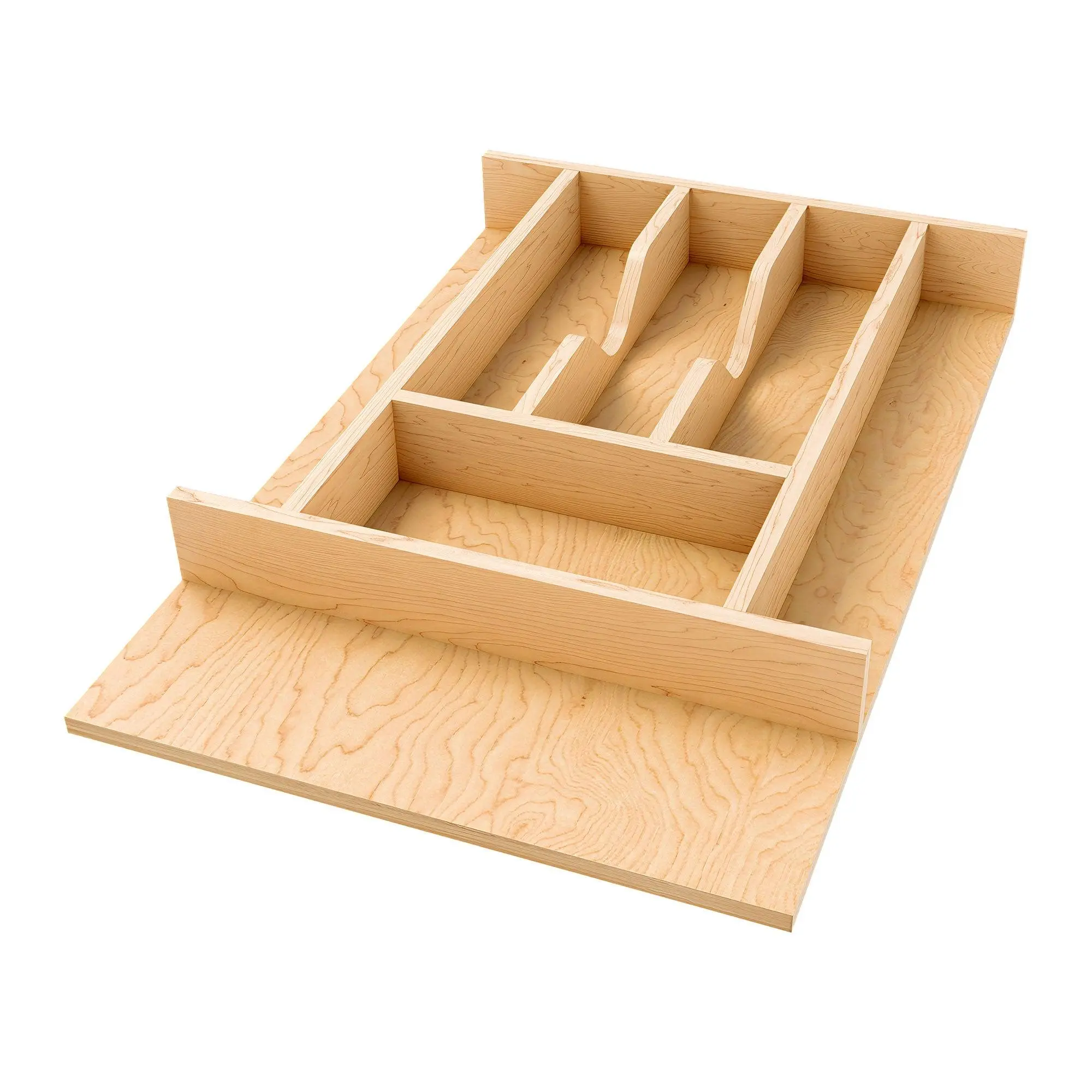 Rev-A-Shelf Natural Maple Right Size Utensil Drawer Insert, 13-1/4" x 19-1/2" Rev-A-Shelf Natural Maple Right Size Utensil Drawer Insert, 13-1/4" x 19-1/2"