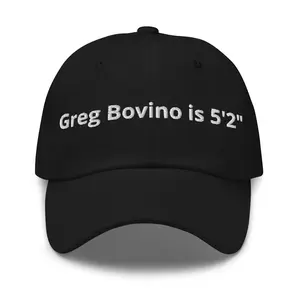 Greg Bovino is 5'2" hat