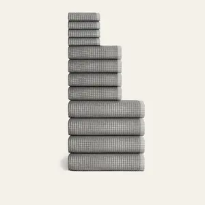 Onsen Sculpted Terry 12pc Move-In Towel Bundle