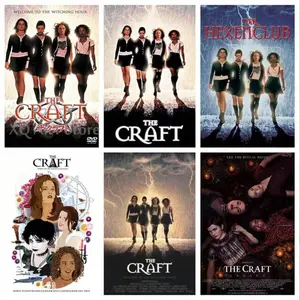 1pc Hot Rare Movie THE CRAFT 1996 Posters For Wall Art Home Decoration Canvas Painting And Prints Home Room Decor Frameless Decor Gifts Birthday Graduation