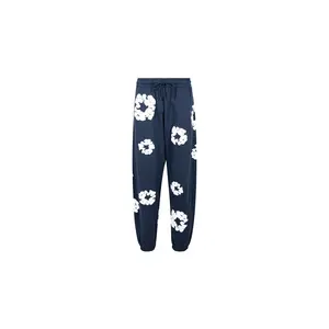 Cotton Wreath Sweatpants "Navy" DT26