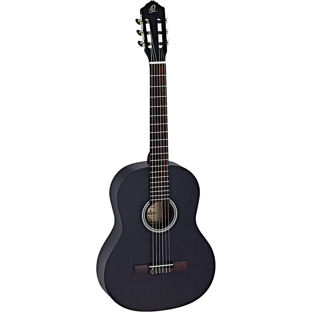 Ortega Guitars Student Series 6 String Classical Guitar, Right (RST5MBK)