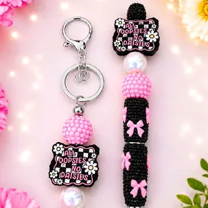 Boutique Bling Pen and Keychain Set