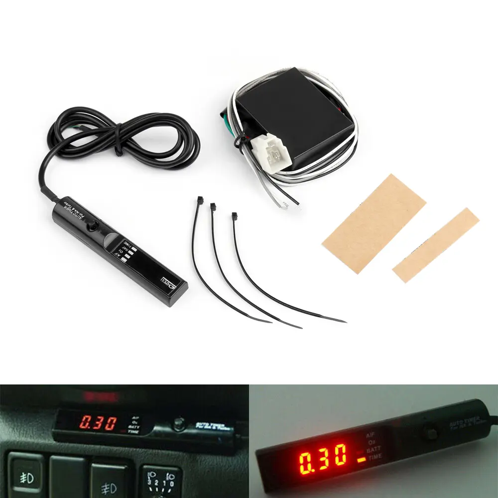 Turbo Timer Apexi Universal Turbo Control Protection JDM LED Digital Display Red