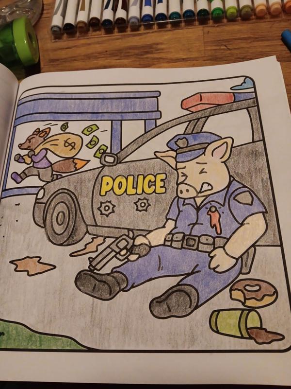 Hygge Crime Scenes 2 – Cozy & Bold Coloring Book: More Fun & Easy Mystery Designs for Adults – Not for Kids! Paperback