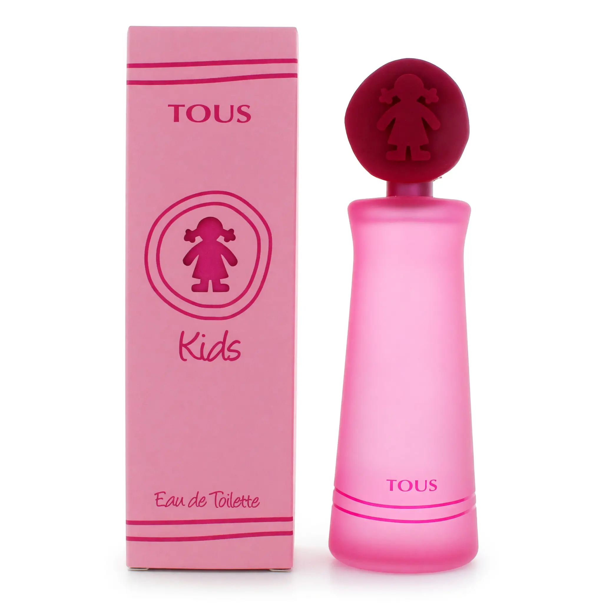 Tous Kids Girl Eau de Toilette, Fruity Floral Perfume for Girls and Children, 3.4 fl oz Spray Bottle