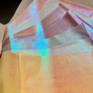 7 Colorful Gradient Polarized Paper Stickers, Handmade Journal Decoration, Scrapbook Background Papers, Flower Packaging Decorations, diy sticker paper