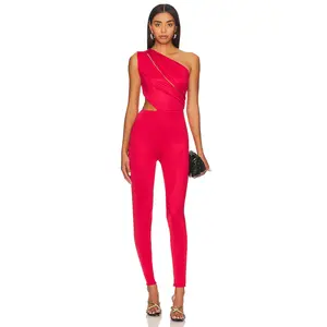 NBD Emelia Jumpsuit in Red