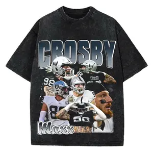 Maxx Crosby Vintage Unisex Tee, Las Vegass Football Football 90s Graphic Shirt, For Men and Women, Vintage Bootleg, Oversized Tshirt