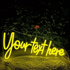 USB Powered Neon Sign, Creative Letter Pattern Neon Light, Decorative Neon Sign for Home Party Wedding, Wall Hanging Neon Light for Bedroom, Office