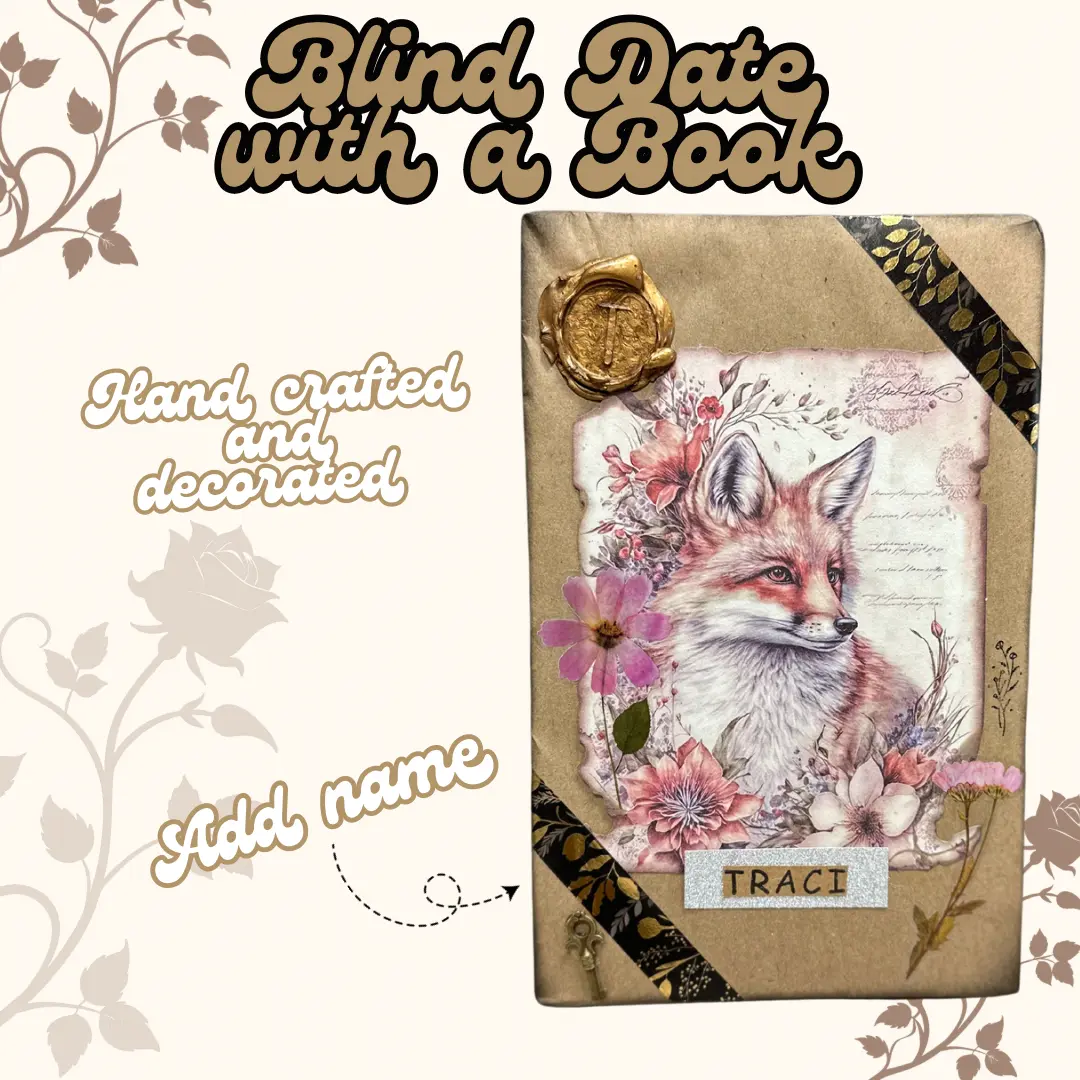 Blind Date with a Book Personalized with Name box