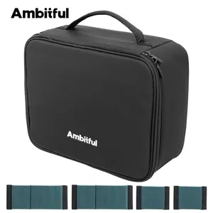 AmbitfulZOOM P7 Camera Photography Bag, SLR Storage Liner Bag, Protective Case, Multifunctional Lens Bag & Storage Box, Compatible with DJI Drones, Canon, Fujifilm and Sony Mirrorless Cameras