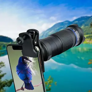 36X Phone Telescope Lens, 2 in 1 HD Imaging Phone Telescope Lens, Suitable for Outdoor Camping Travel Concert Shooting