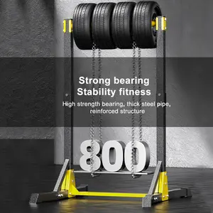 Free Standing Pull Up Bar Station for Home Gym, Adjustable 11-Gear Metal Equipment with 400LBS Load Bearing, Reinforced Frame & Portable Design (Sports & Outdoor Fitness)