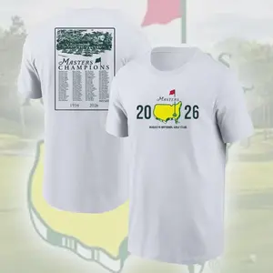 The Masters 2026 Augusta National Golf Club Tournament 2 Sided T-Shirt - Sweatshirt - Hoodie, Masters Merchandise 2026, Golf Tourament Tee, The Masters 2026 Shirt, Full Size, Full Color