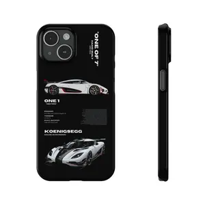 KOENIGSEGG One 1 IPHONE CASES, iPhone 15 14 13 12 11 X Xr, Samsung S21 S22 Phone Case