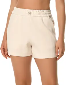 Colorfulkoala Women's Velvra Modal High Waisted Shorts with Pockets 4"