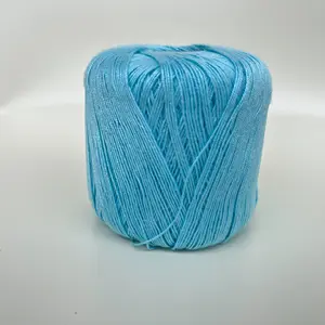 6# Lace Yarn for Handmade Crafts, Medium Fine Crochet Thread, DIY Dolls, Cool Shawl, Cardigan, Skirt, Perfect for Creative Projects