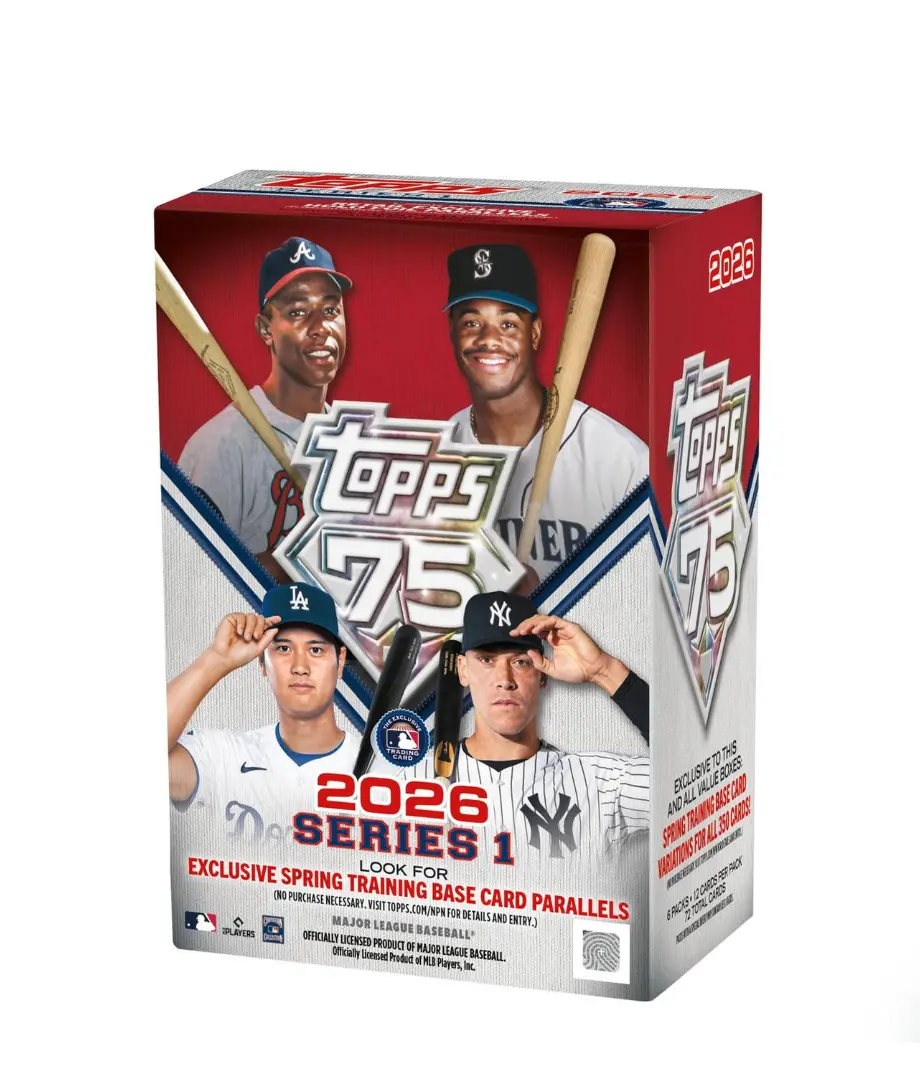 2026 Topps Series 1 Baseball Sealed Blaster Box 2026 Topps Series 1 Baseball Sealed Blaster Box