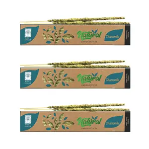Chamomile Natural Smudge Sticks - 3 Pack