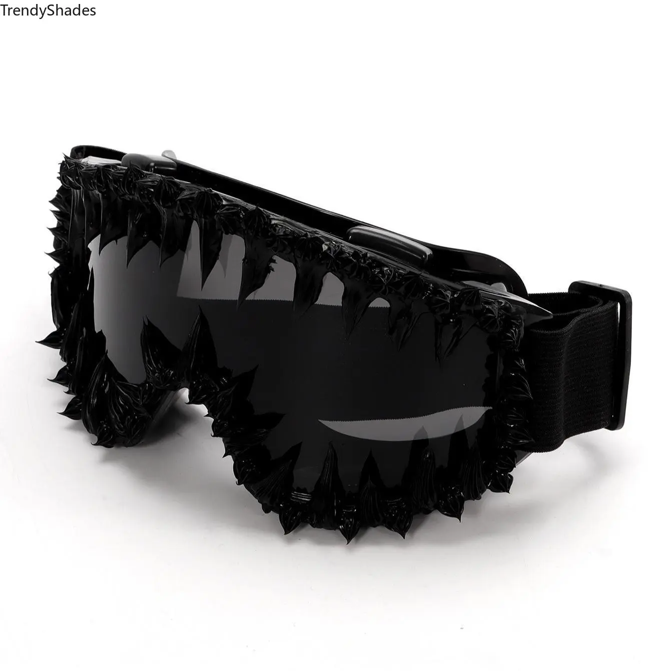 Trendy Punk Irregular Sunglasses Windproof Ski Goggles, Fashion Outdoor Accessories for Men and Women Trendy Punk Irregular Sunglasses Windproof Ski Goggles, Fashion Outdoor Accessories for Men and Women