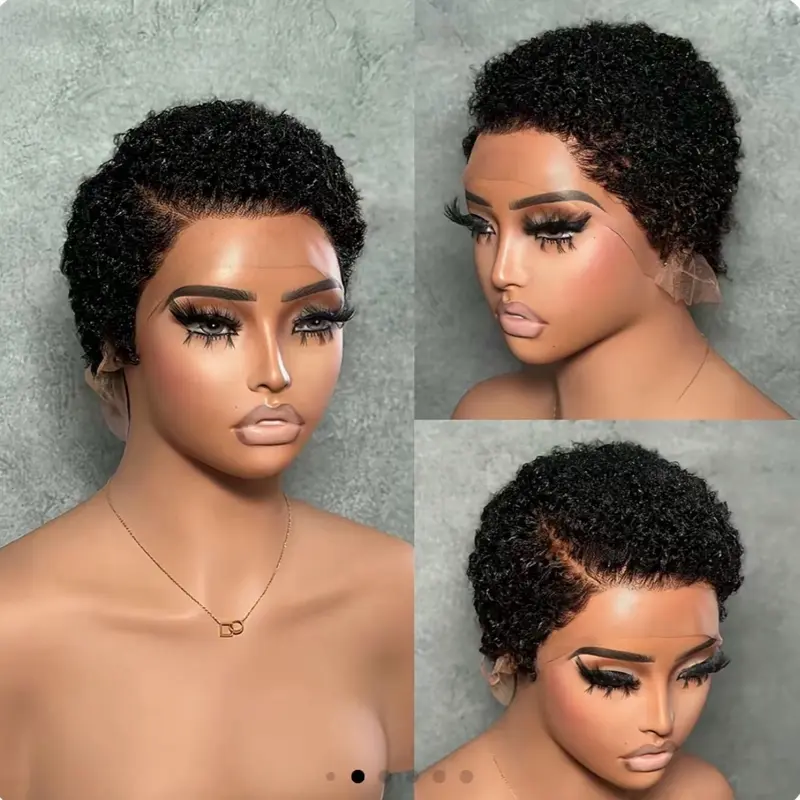 Curly Elegance pixie  Lace Wig