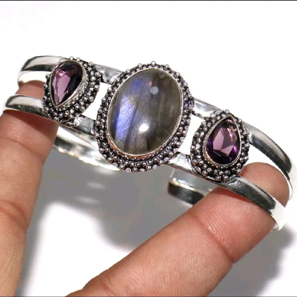 Amethyst & Purple Labradorite