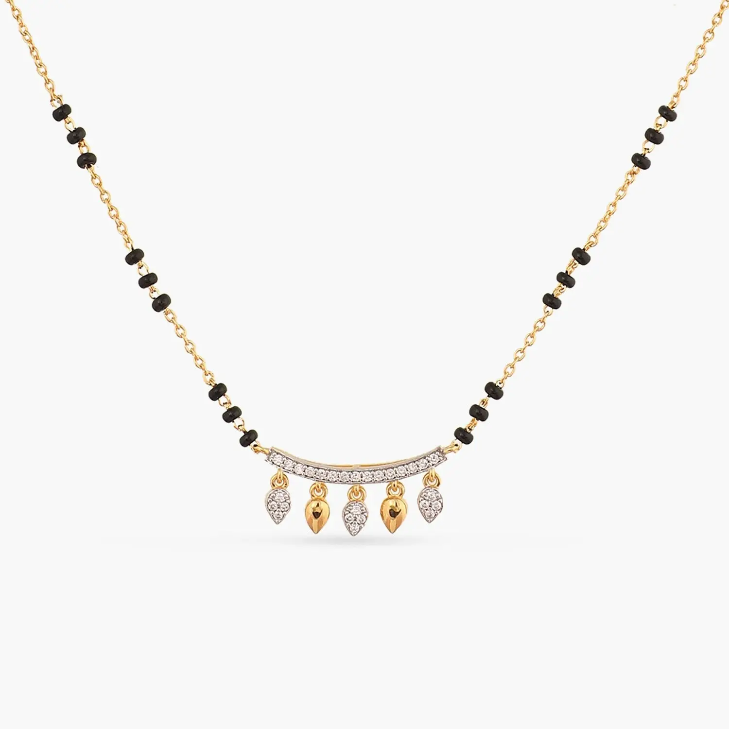 Arka CZ Silver Mangalsutra Arka CZ Silver Mangalsutra