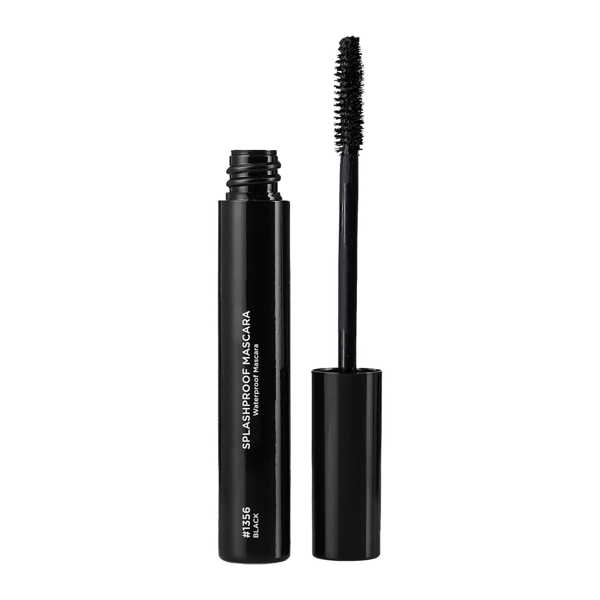 Lord and Berry Splashproof Waterproof Mascara Black - Buildable Definition for Mascara Volume and Length - Smudgeproof and Clump-Free Wear - 0.35 oz